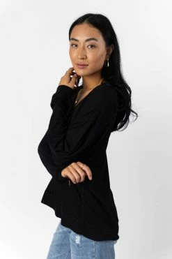 DRESS FORUM Trixie Top In Black