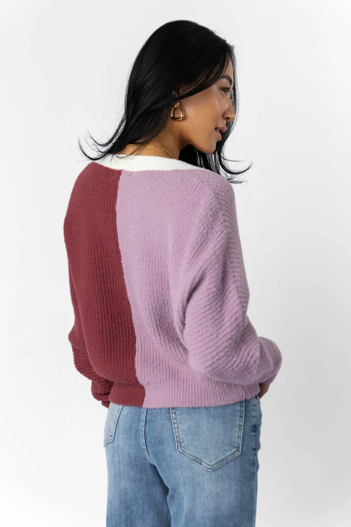 Budget π DREAMERS BY DEBUT Lacey Cardigan Sweater In Purple - FINAL SALE π 4 DREAMERS BY DEBUT Lacey Cardigan Sweater In Purple - FINAL SALE