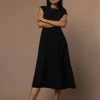 WORUI Neve Midi Dress In Black - FINAL SALE