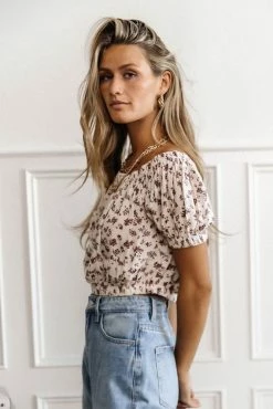 VERO MODA Tatum Floral Top - FINAL SALE