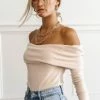 SINA Claire Top In Cream - FINAL SALE