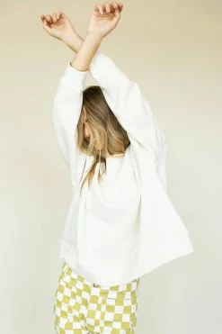 SEE AND BE SEEN Stella Top In Cream - FINAL SALE