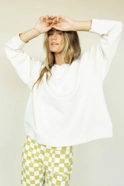 SEE AND BE SEEN Stella Top In Cream - FINAL SALE
