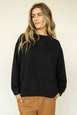 SEE AND BE SEEN Stella Top In Black - FINAL SALE