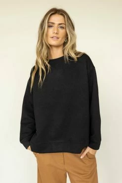 SEE AND BE SEEN Stella Top In Black - FINAL SALE