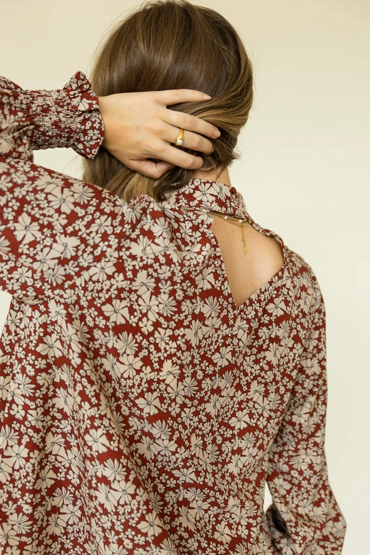 Hot Sale β€οΈ CALISTA Hana Floral Blouse Tops π 3 CALISTA Hana Floral Blouse Tops