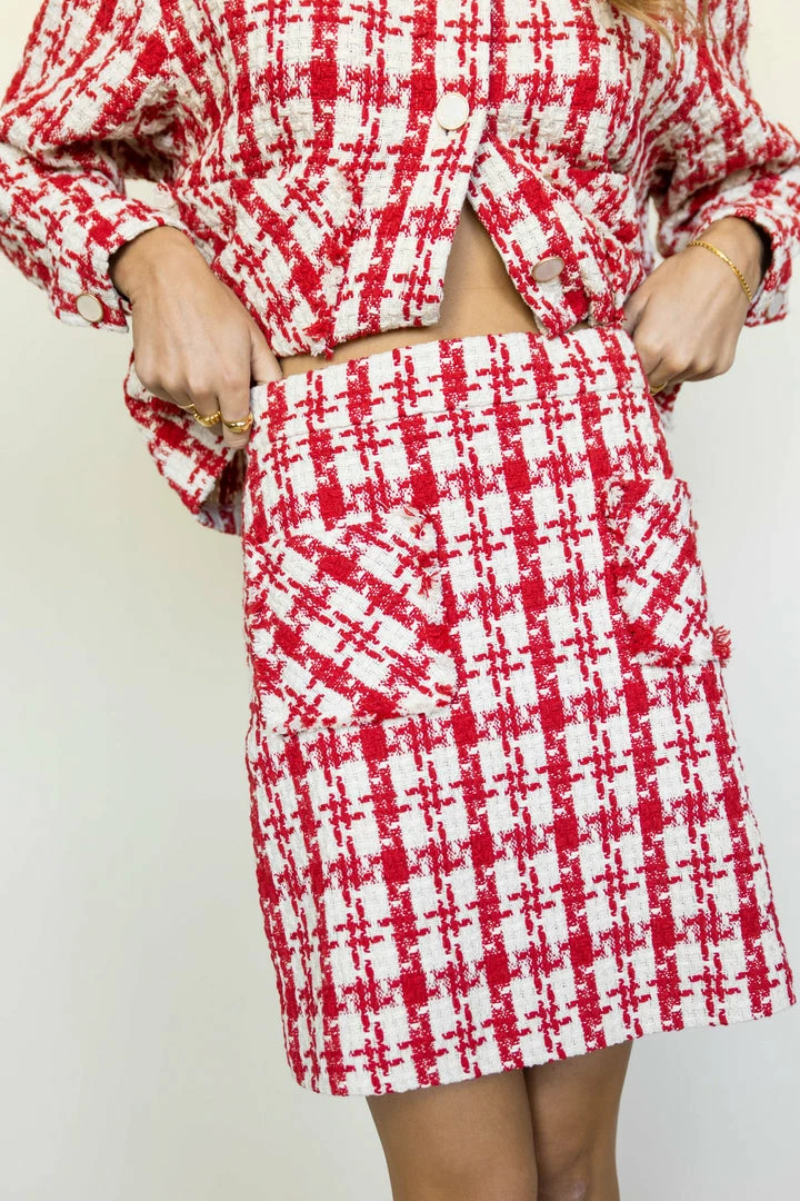 Best reviews of โจ AARON & AMBER Brandie Mini ๐ Skirt In Red - FINAL SALE ๐คฉ 2 AARON & AMBER Brandie Mini Skirt In Red - FINAL SALE