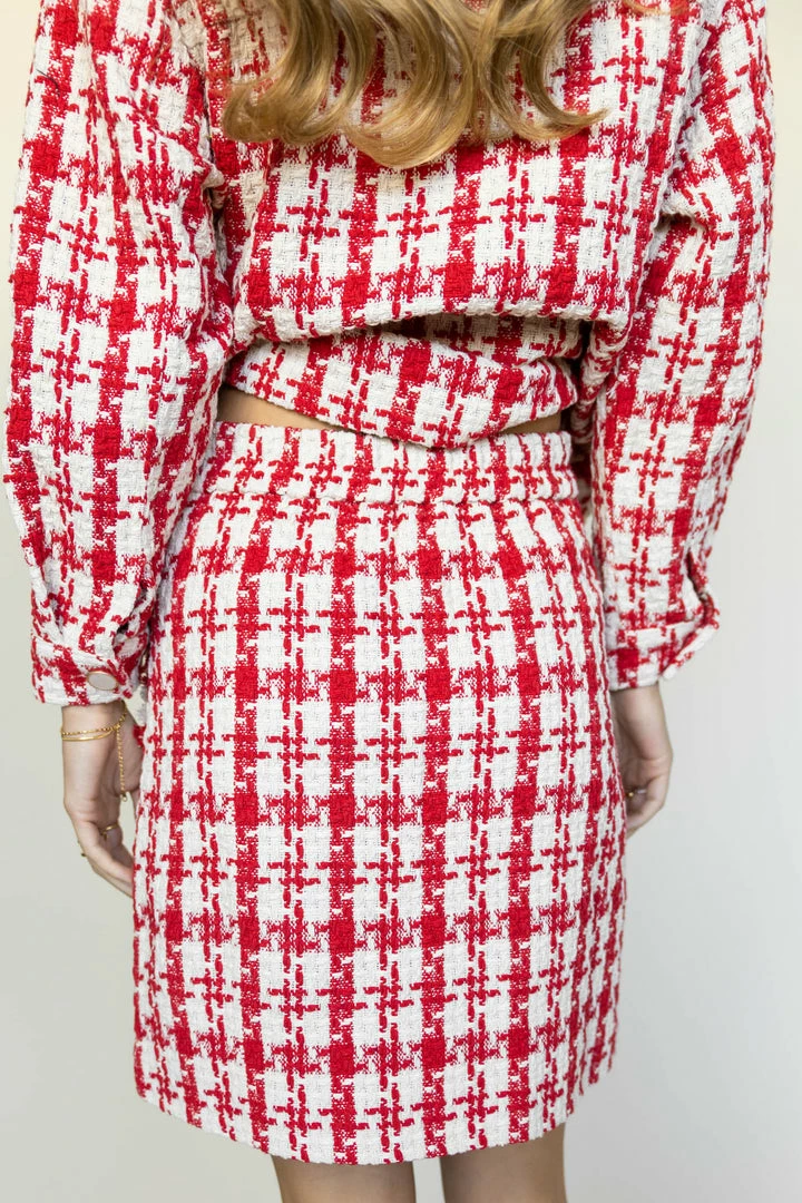 Best reviews of โจ AARON & AMBER Brandie Mini ๐ Skirt In Red - FINAL SALE ๐คฉ 5 AARON & AMBER Brandie Mini Skirt In Red - FINAL SALE