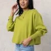 LUMIERE Pamela Sweater In Lime