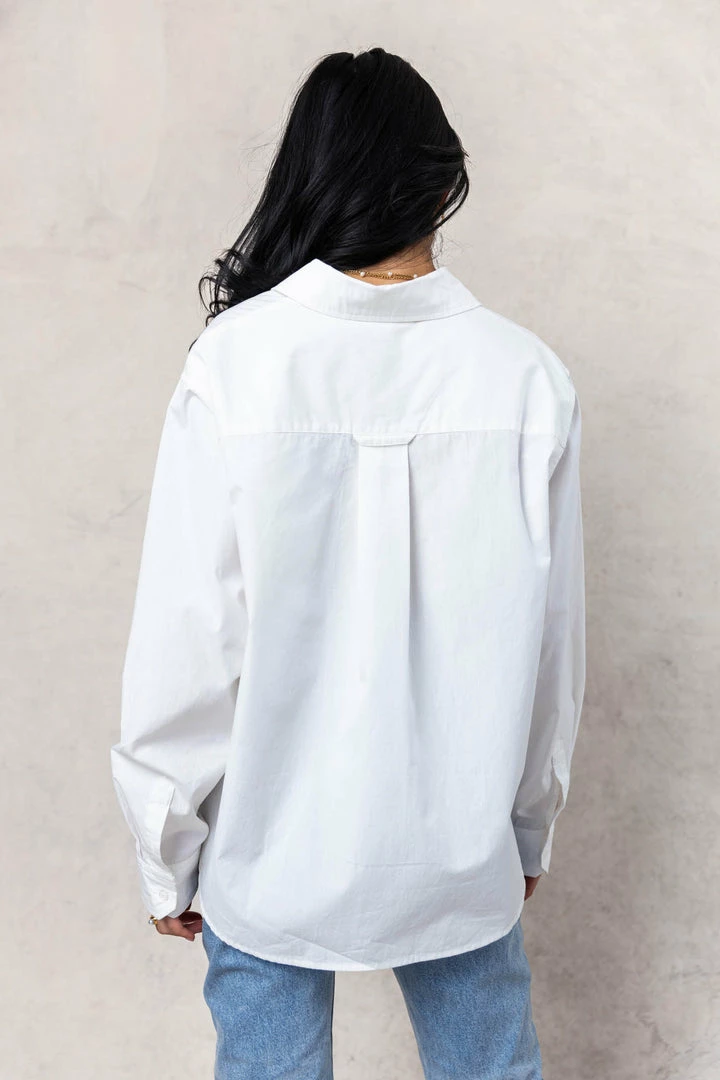 Wholesale π₯° AARON & AMBER Kathryn Button Up π Shirt In White - FINAL SALE βοΈ 3 AARON & AMBER Kathryn Button Up Shirt In White - FINAL SALE