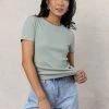 FINAL TOUCH COLLECTION Rickie Top In Sage - FINAL SALE