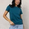 WORUI Tops Mckenna Tee Shirt In Teal