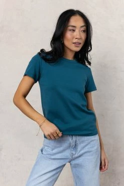 WORUI Tops Mckenna Tee Shirt In Teal
