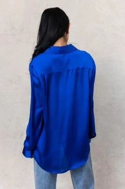 Brand new ⭐ FUN 2 FUN Keagan Button Up In Royal - FINAL SALE ⭐ 6 FUN 2 FUN Keagan Button Up In Royal - FINAL SALE