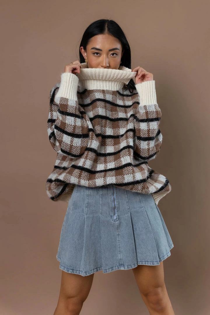 Budget π MITTO SHOP Tops Cappuccino Sweater - FINAL SALE π 2 MITTO SHOP Tops Cappuccino Sweater - FINAL SALE