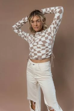 LE LIS Tops Louie Patterned Sweater