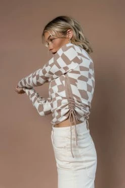 LE LIS Tops Louie Patterned Sweater