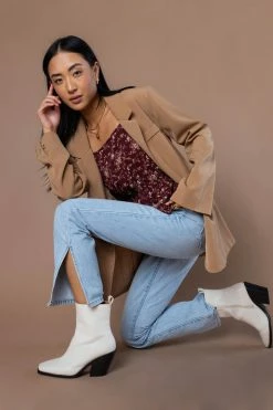 DENIM ONE Tinsley Straight Leg Denim Jeans