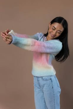 Discount βοΈ STRUT & BOLT Tops Cotton π¬ Candy Sweater 𧨠8 STRUT & BOLT Tops Cotton Candy Sweater