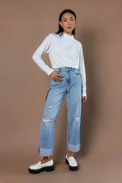 DENIM ONE Ziggy High Rise Denim