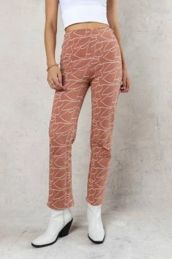 LE LIS Linework Pants - FINAL SALE