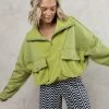 AEMI AND CO Harry Sweater In Pistachio Tops