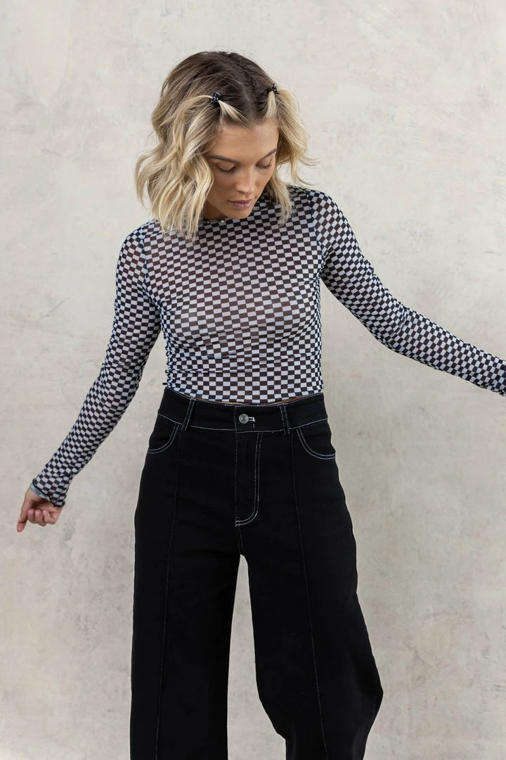 Cheapest ๐งจ HYFVE Mikah Mesh Long Sleeve Top - FINAL SALE ๐ฅ 1 HYFVE Mikah Mesh Long Sleeve Top - FINAL SALE