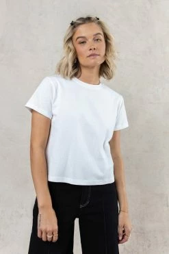 WORUI Be My Baby Tee In White