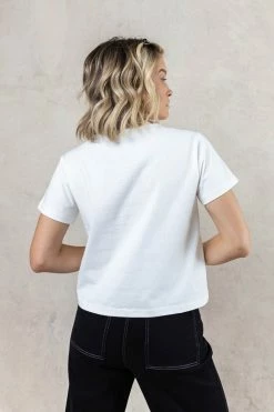 WORUI Be My Baby Tee In White