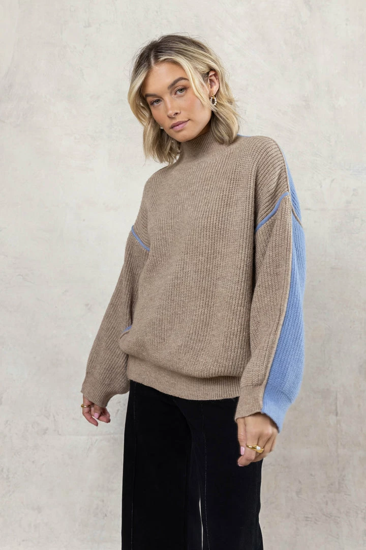 Wholesale π LUMIERE Rio Colorblock Sweater Tops β€οΈ 2 LUMIERE Rio Colorblock Sweater Tops