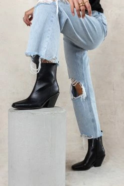 BEAST FASHION Bronda Heeled Boots In Black