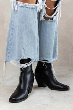 BEAST FASHION Bronda Heeled Boots In Black