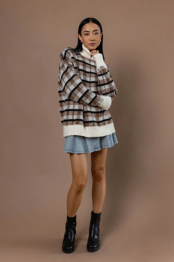 Budget π MITTO SHOP Tops Cappuccino Sweater - FINAL SALE π 3 MITTO SHOP Tops Cappuccino Sweater - FINAL SALE