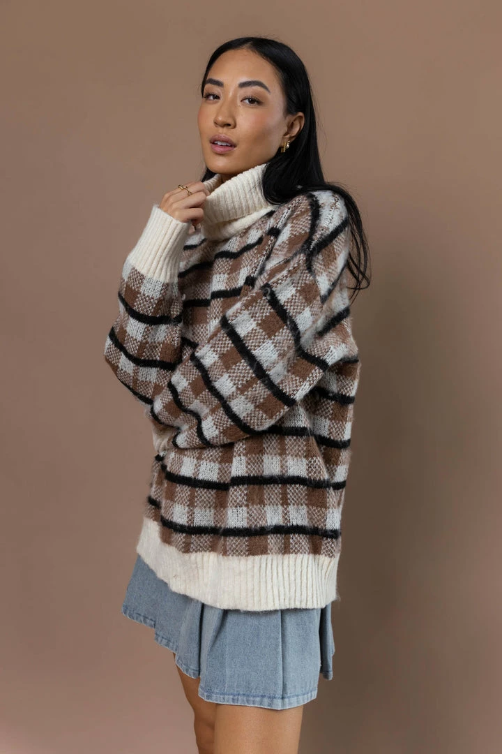 Budget π MITTO SHOP Tops Cappuccino Sweater - FINAL SALE π 4 MITTO SHOP Tops Cappuccino Sweater - FINAL SALE