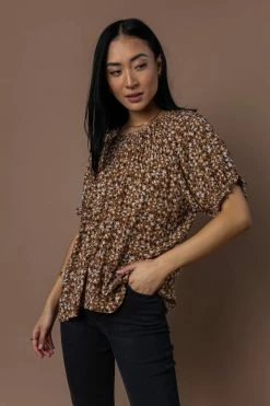 New 😉 FUN 2 FUN Christy Floral Top - FINAL SALE 😍 10 FUN 2 FUN Christy Floral Top - FINAL SALE