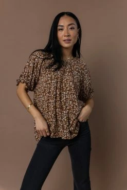 FUN 2 FUN Christy Floral Top - FINAL SALE