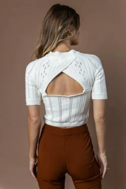 Cheapest π SINA Tops Hailee Sweater In Cream - FINAL SALE β 8 SINA Tops Hailee Sweater In Cream - FINAL SALE