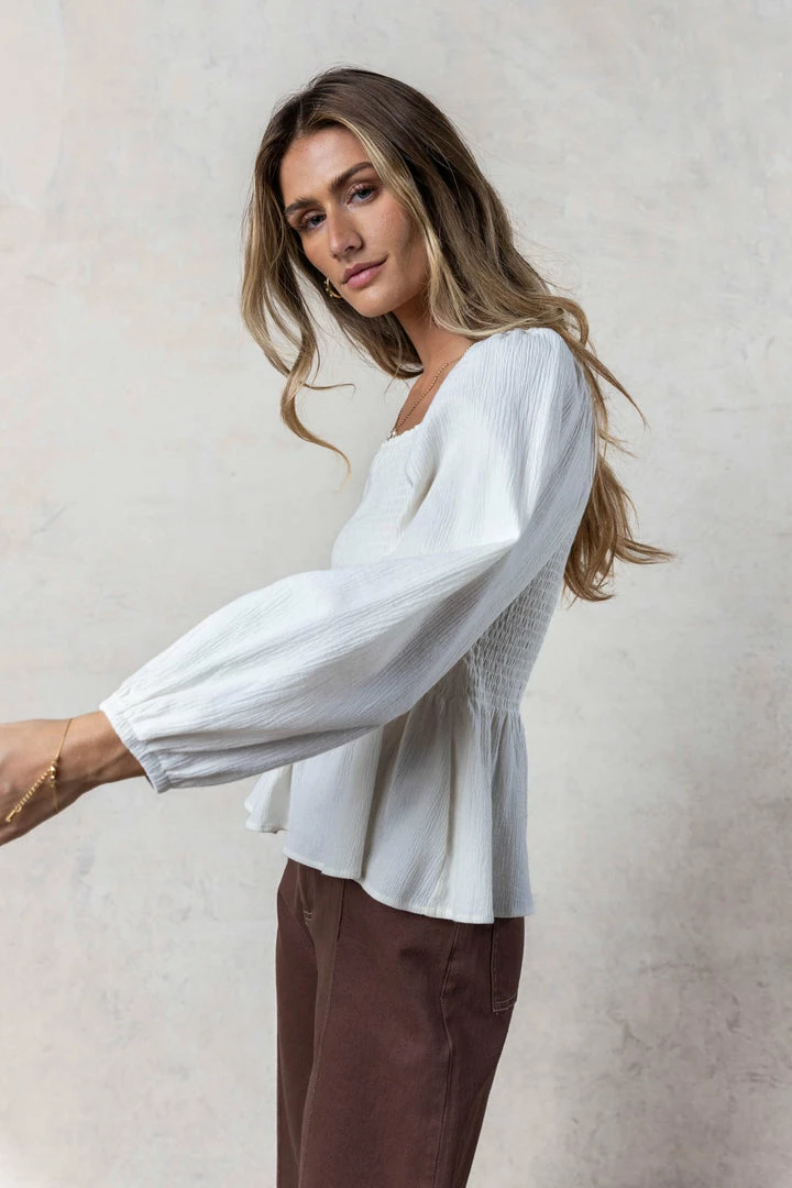 Best reviews of π₯ SINA Tops Timmy Blouse In Cream π€© 5 SINA Tops Timmy Blouse In Cream