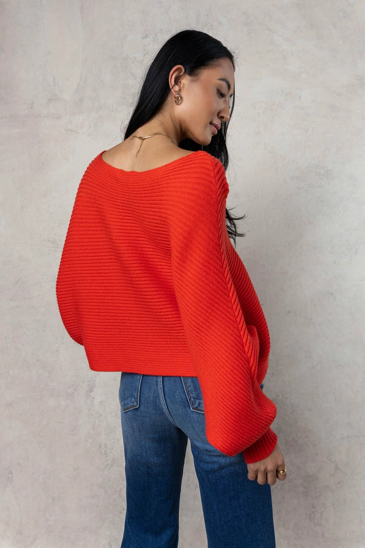 Best Sale π LUSH CLOTHING Ziggie Sweater In Orange - FINAL SALE π₯° 2 LUSH CLOTHING Ziggie Sweater In Orange - FINAL SALE