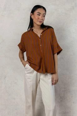 FUN 2 FUN Vernon Button Up Tops