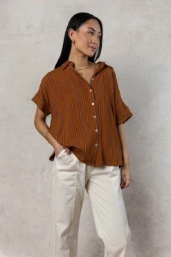 FUN 2 FUN Vernon Button Up Tops