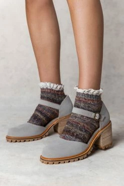 FREE SOUL/MIRACLE MILE Shoes Daniela Heels In Grey