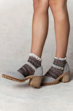 FREE SOUL/MIRACLE MILE Shoes Daniela Heels In Grey