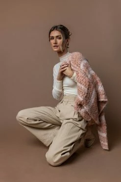 SINA Double Check Cardigan Tops