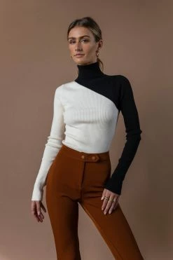 Discount π― CRESCENT Tops Clytie Turtleneck Top In Black - FINAL SALE β 9 CRESCENT Tops Clytie Turtleneck Top In Black - FINAL SALE