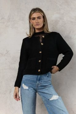 Best Sale π AARON & AMBER Susan Sweater In Black Sweaters π₯ 11 AARON & AMBER Susan Sweater In Black Sweaters