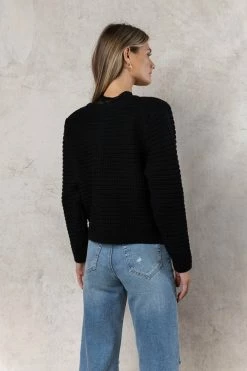Best Sale π AARON & AMBER Susan Sweater In Black Sweaters π₯ 10 AARON & AMBER Susan Sweater In Black Sweaters