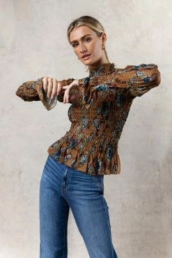 SINA Charlotte Floral Blouse - FINAL SALE