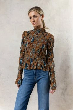SINA Charlotte Floral Blouse - FINAL SALE