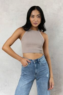 Best Pirce π€© DYNAMIC FASHION Lynn Tank Top In Tan - FINAL SALE π 7 DYNAMIC FASHION Lynn Tank Top In Tan - FINAL SALE